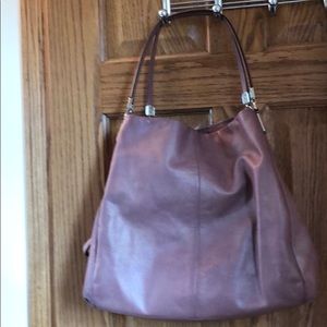 Coach Eddie Purse Blush Pink